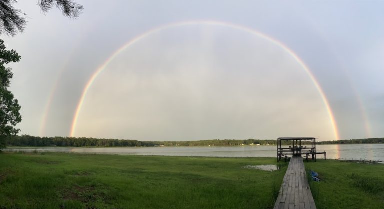 Double Rainbow Over Rainbow Lakes Estates