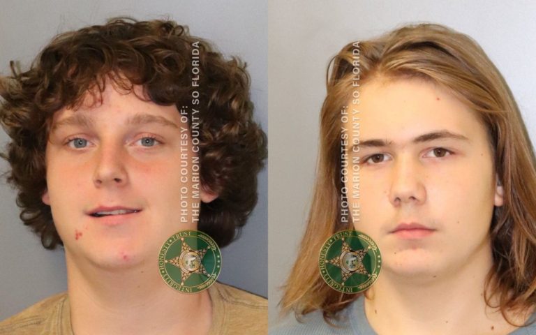 Two juveniles arrested for stealing golf cart, burglarizing school buses at Lake Weir Middle