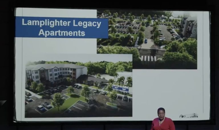 Lamplighter Legacy Apartments presented by Ocala City Manager Sandra Wilson