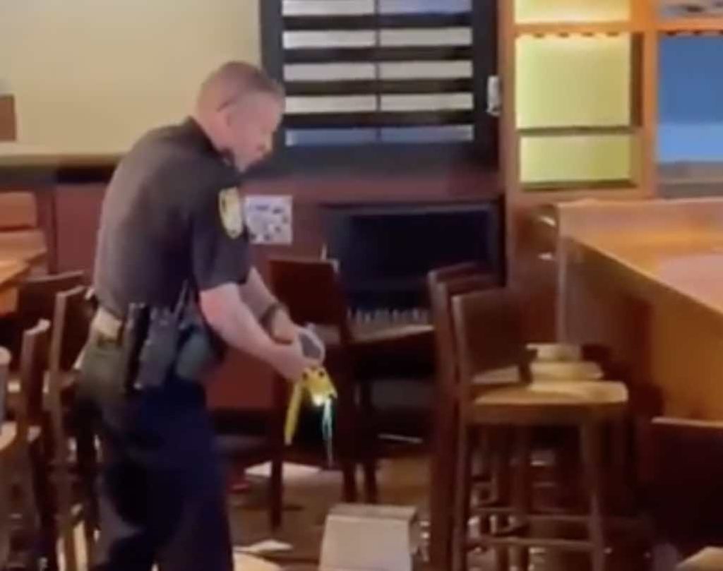 OPD officer tases naked woman at Outback
