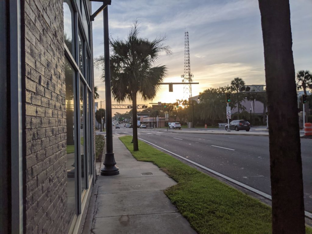 A sunset or sunrise is only a walk away from every sidewalk in Ocala
