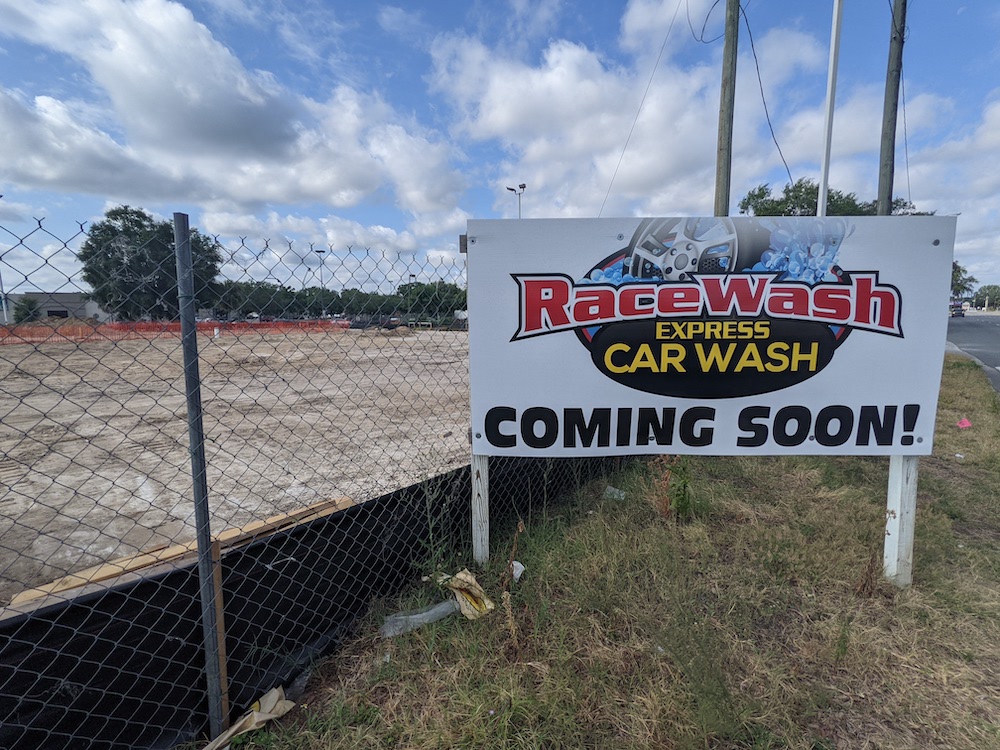 RaceWash coming soon to southwest Ocala at former Krystals location