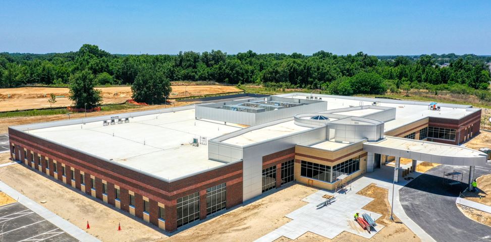 Aerial view of new VA Clinic in Ocala Florida