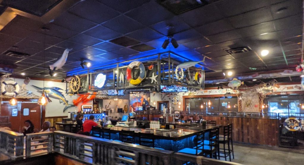 Bar area at Storming Crab in Ocala Florida Bar area at Storming Crab in Ocala Florida
