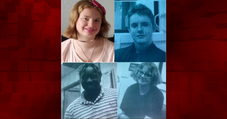 Marion County Sheriff8217s Office looking for four missing Ocala teenagers