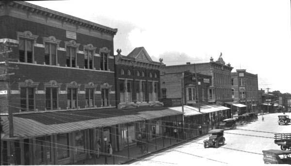 Ocala downtown area circa 1900