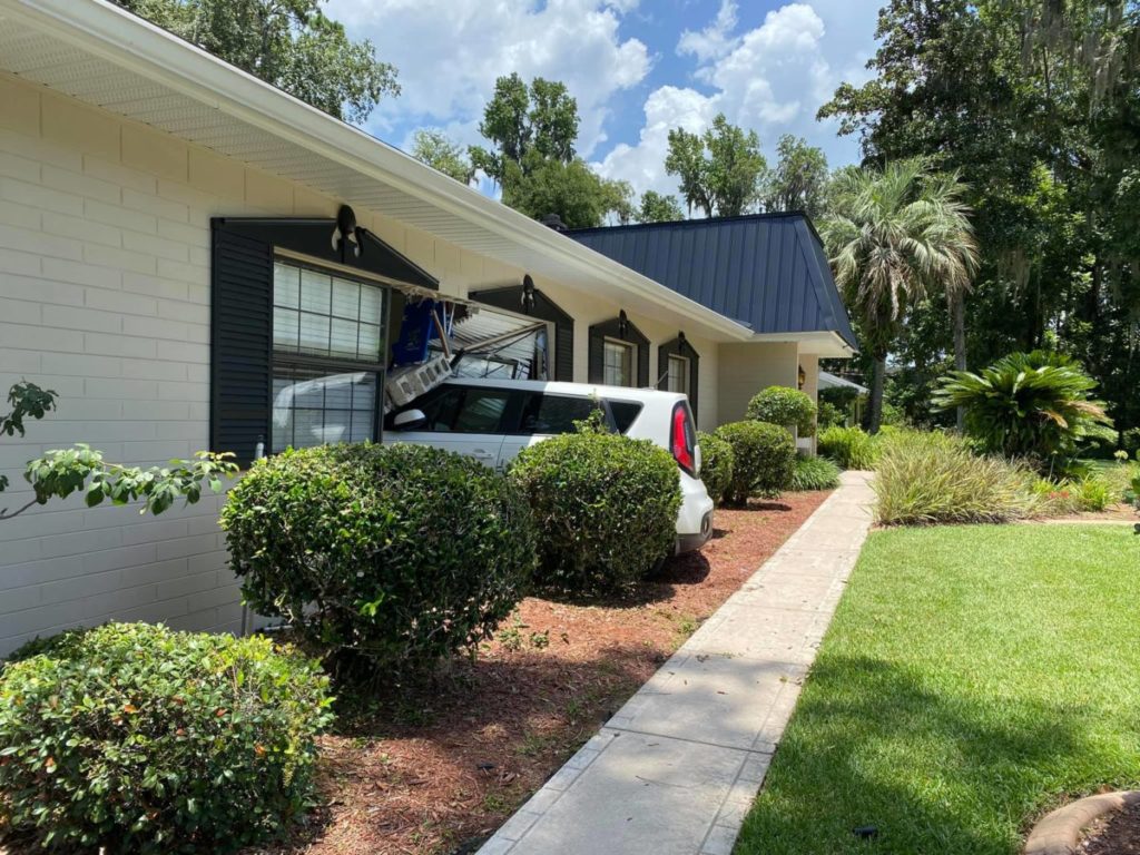 Vehicle crashes into home in southeast Ocala on Tuesday July 13 0
