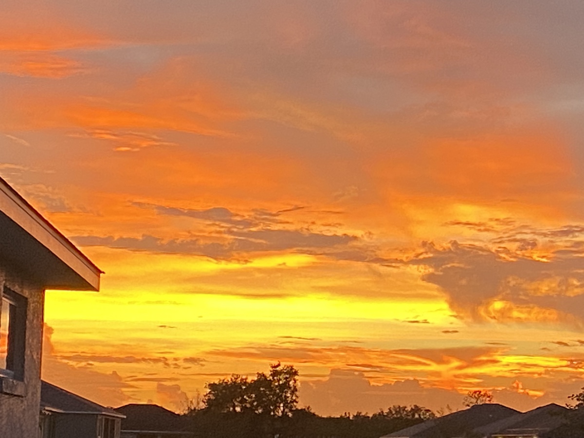 Beautiful Night Sky Over On Top Of The World In Ocala