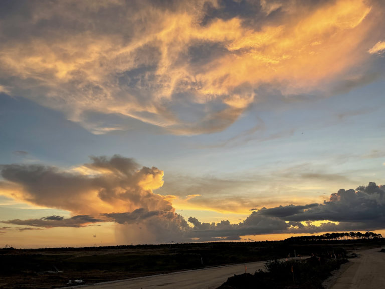 Beautiful Ocala Sunset At On Top Of The World Community