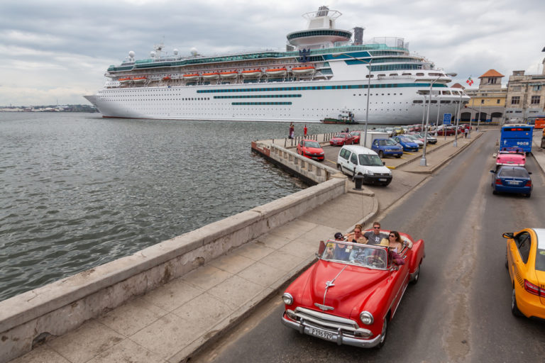 Cruise ship in Havana Cuba 2019