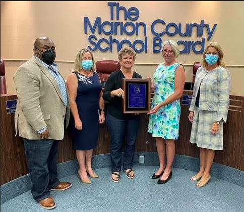 Marion County School Board and Superintendent Renew Master Board Distinction