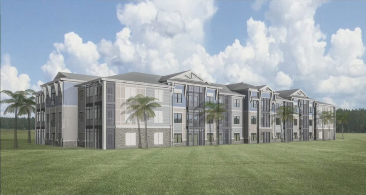 Parkside Oaks apartment complex conceptual photo