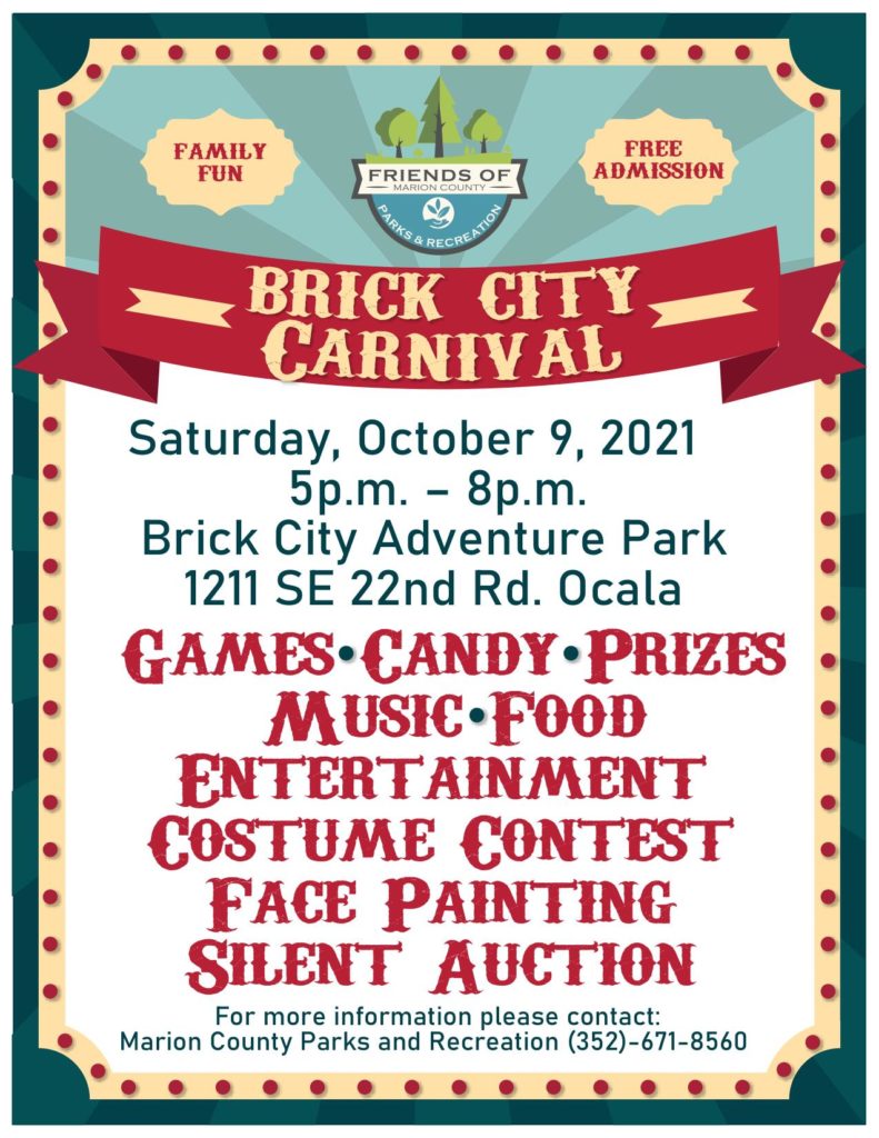 Brick City Carnival returns to Brick City Adventure Park on October 9 1