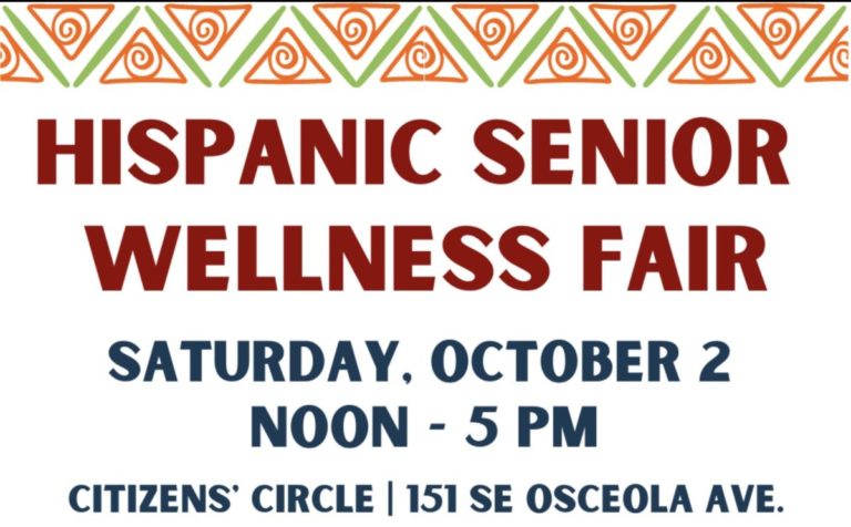 Hispanic Senior Wellness Fair in downtown Ocala this weekend
