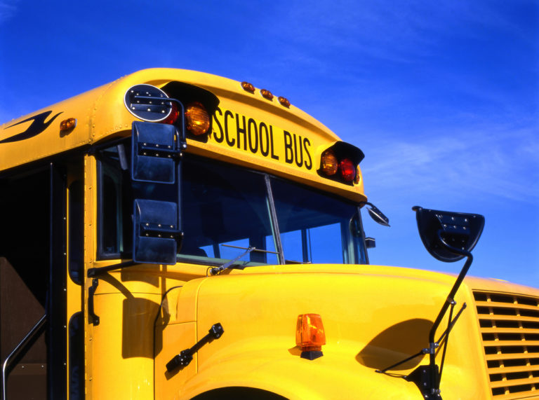 Marion County school bus rear-ended by SUV on SW 155th Street in Dunnellon