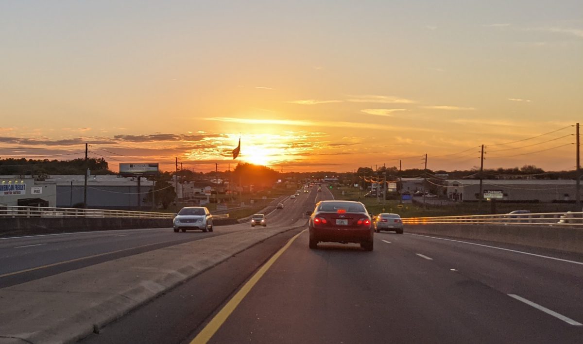 Sunset on SE 17th Street