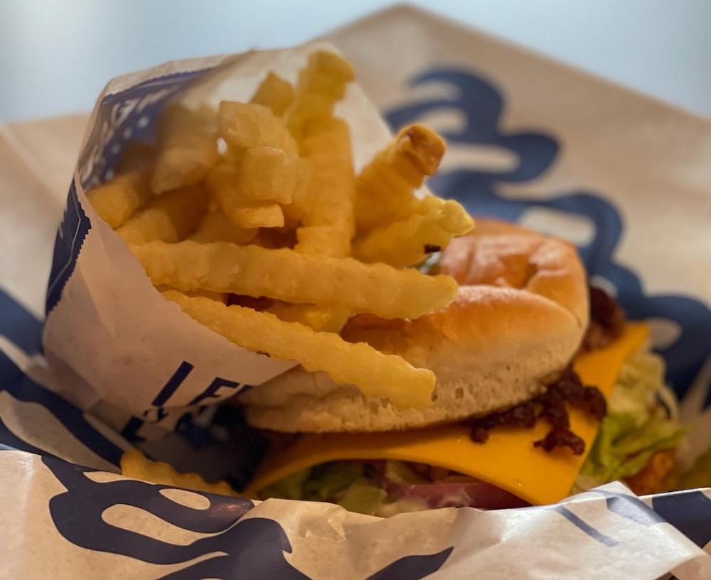 Culvers ButterBurger and fries at new restaurant in Ocala