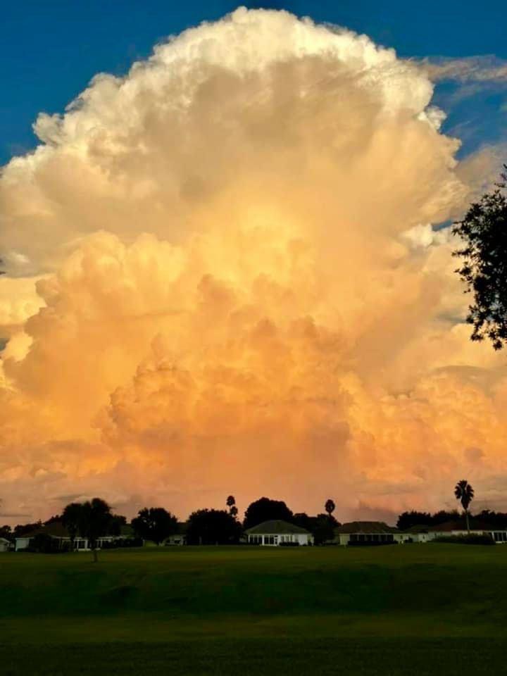 Storm Cloud Over Ocala Palms Golf & Country Club