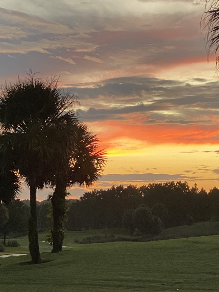 Sunrise Over Stone Creek Golf Club In Ocala