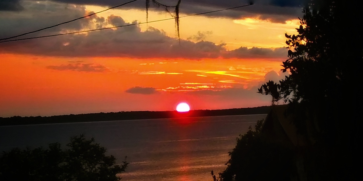 Sunset On Lake Weir In Ocklawaha