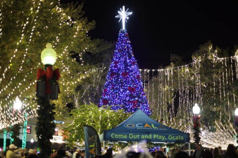 Multiple road closures for Light Up Ocala, visitors encouraged to use free shuttle service