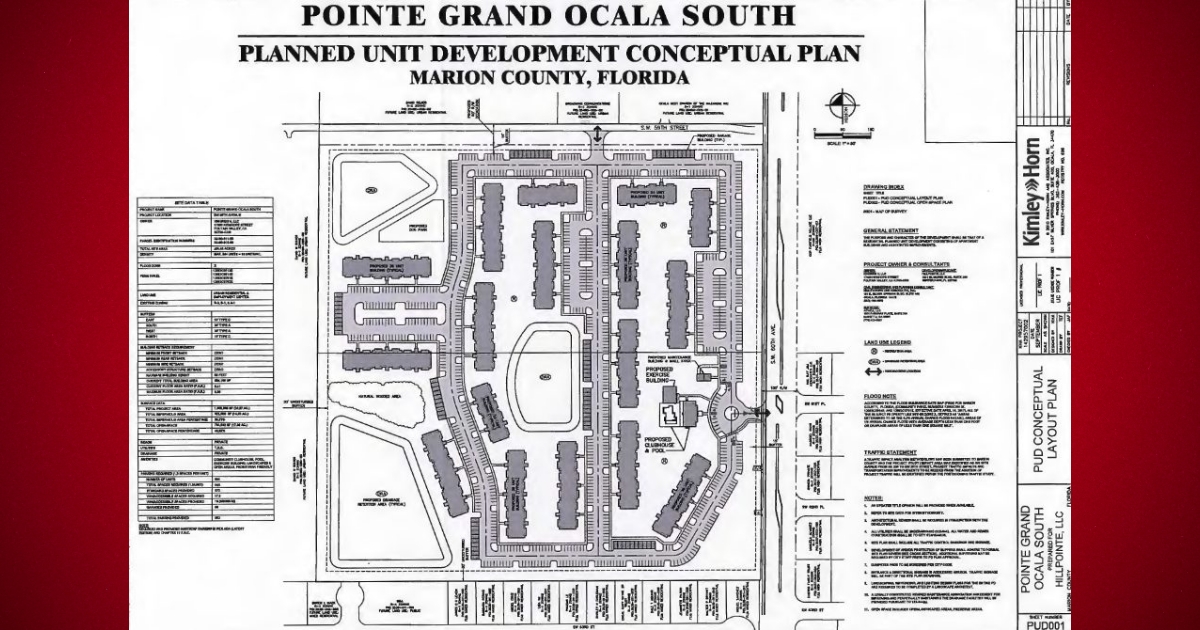 Pointe Grand Ocala South seeks rezoning for proposed 584 unit apartment complex 3
