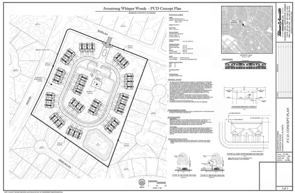 Whisper Woods planned 82-unit development in Ocala Whisper Woods planned 82-unit development in Ocala