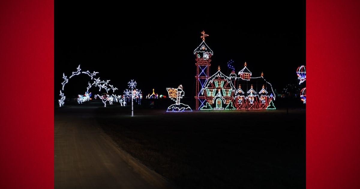2021 Ocala Christmas Light Spectacular video recap 1