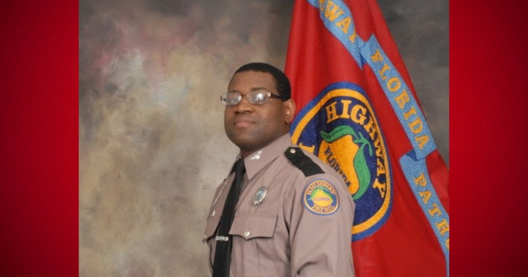 Horlkins Saget recognized as FHP Trooper of the Year