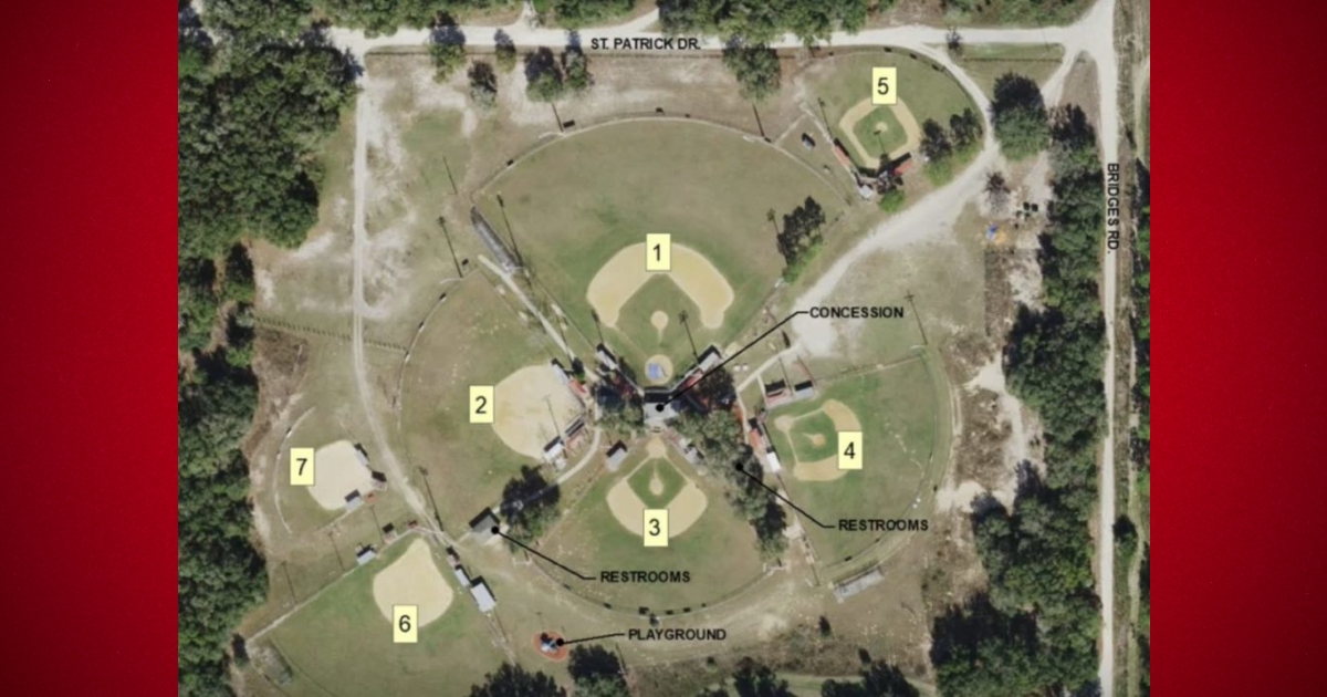Little League Dunnellon receives funding from county for field improvements repairs