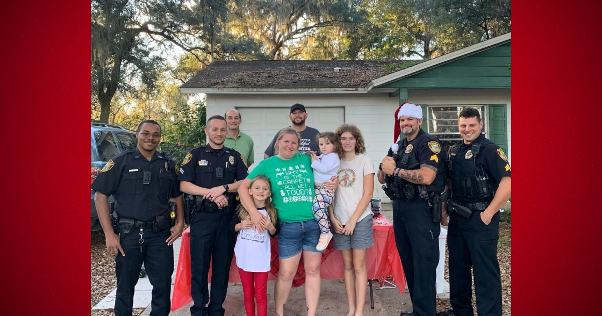 Ocala child hosts appreciation party for citys police officers 2
