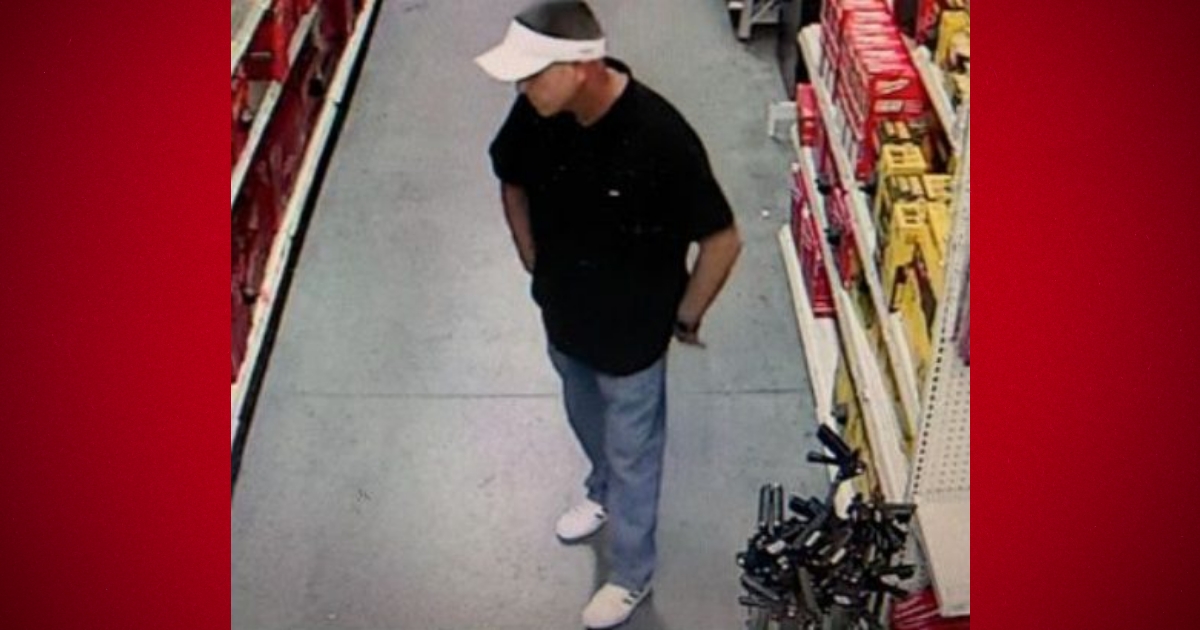 Ocala police asking for publics help identifying Rural King theft suspect