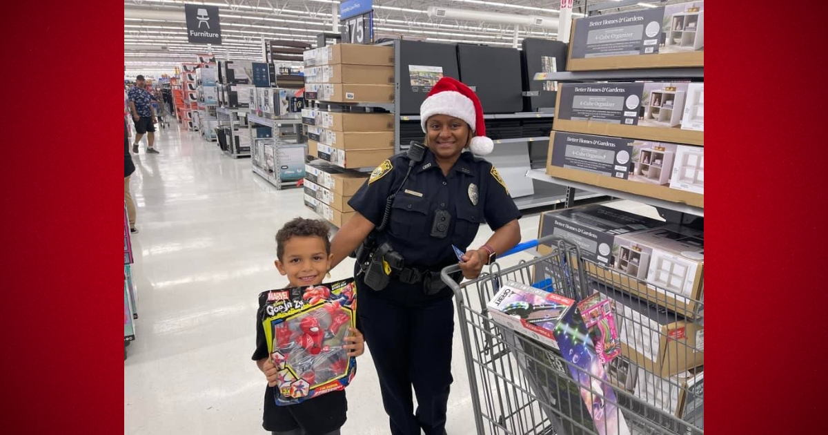 Ocala police officers team up with Walmart for successful ‘Shop with a Cop event 2