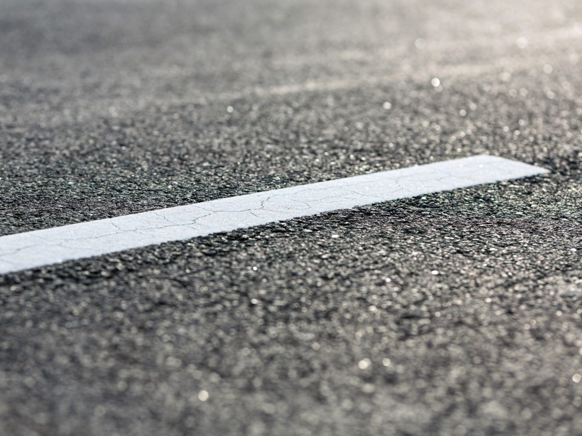 closeup road