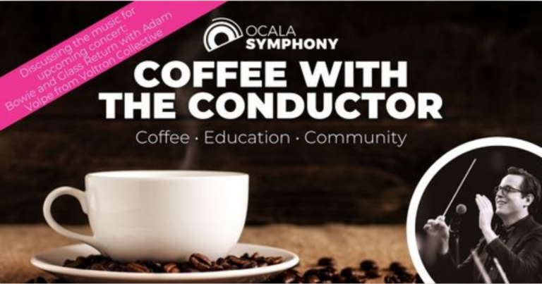 Free ‘Coffee with the Conductor’ event returns this week