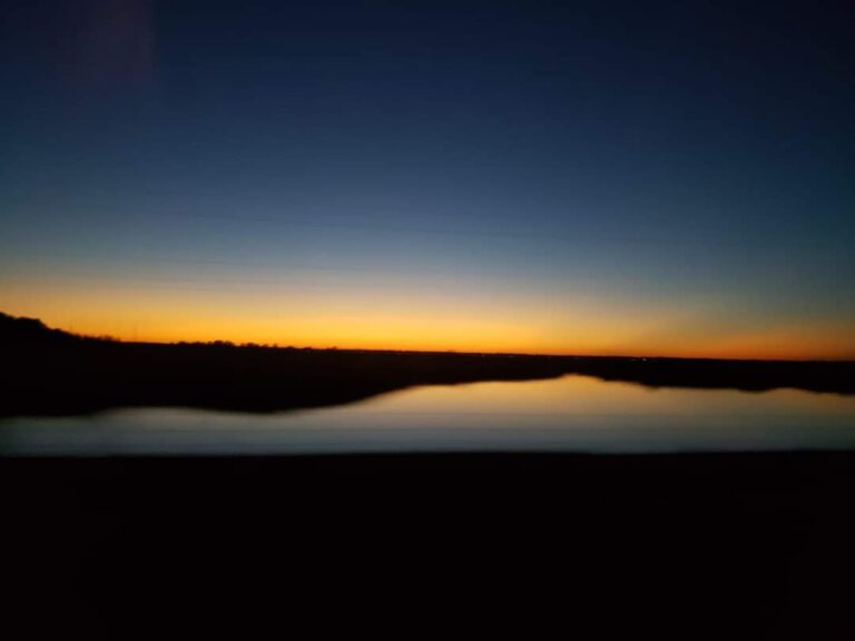 Amazing Sunset Over Paynes Prairie Preserve State Park