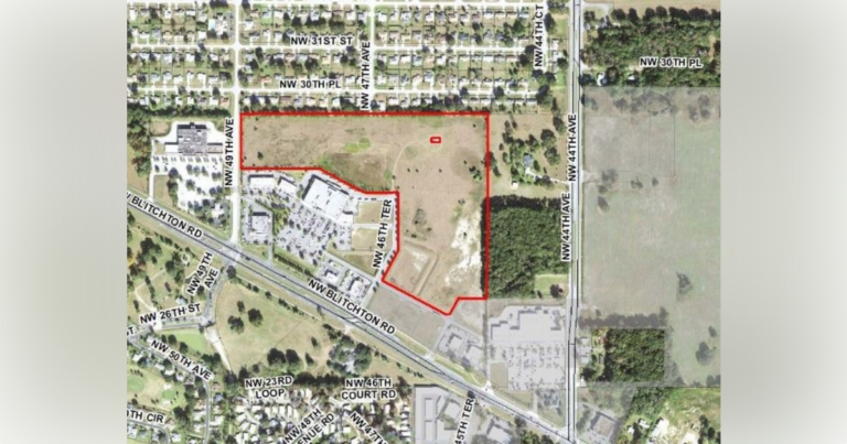 Second Nine Partners, LLC seeks rezoning for proposed 25-acre multi-family development in NW Ocala