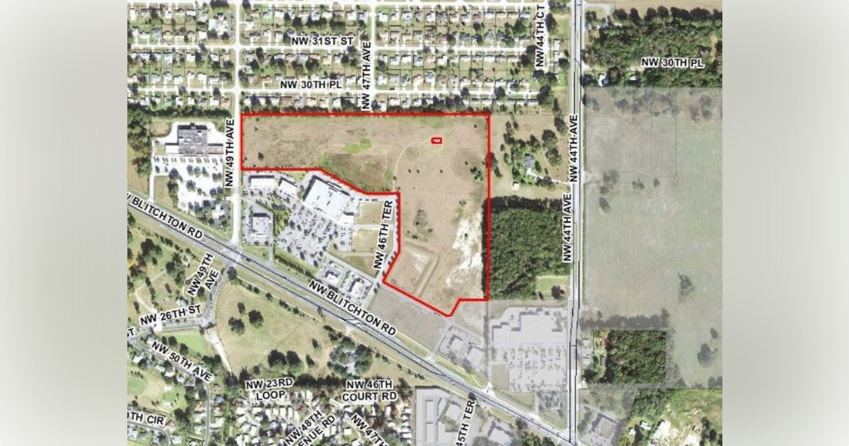 Second Nine Partners LLC seeks rezoning for proposed 25 acre multi family development in NW Ocala