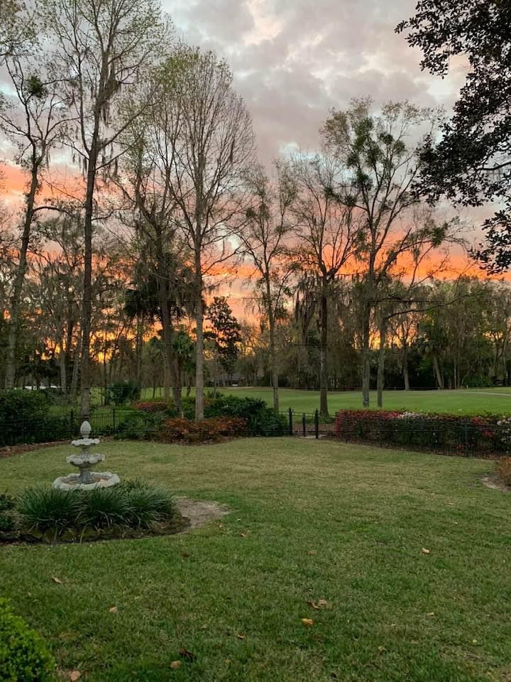 Sunset At The Country Club Of Ocala