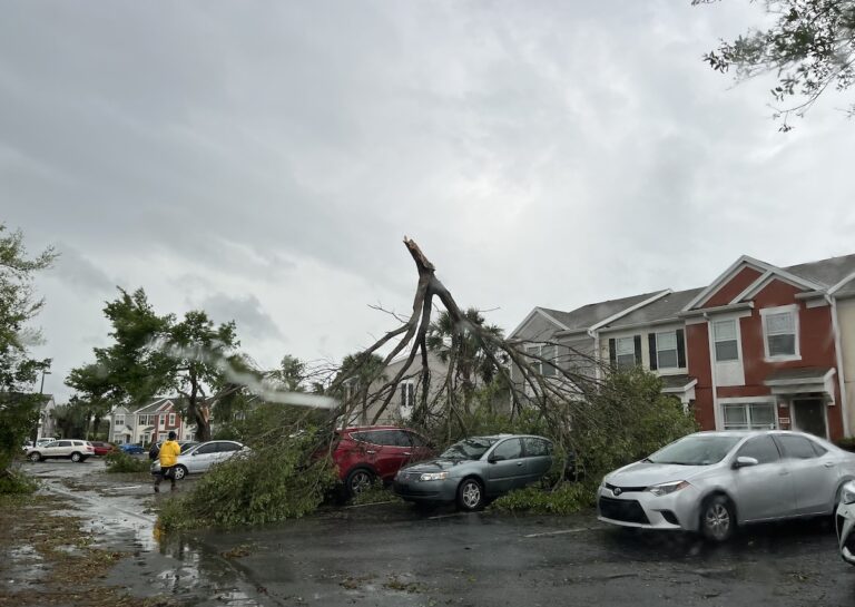 Tornado Damage At Wynchase Townhomes In Ocala