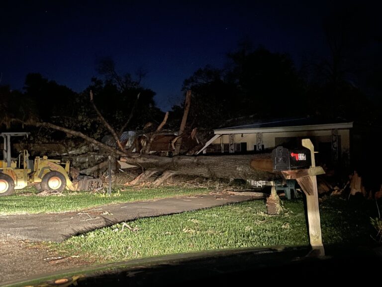 Tornado Damage Near Lake Weir Ave In Ocala