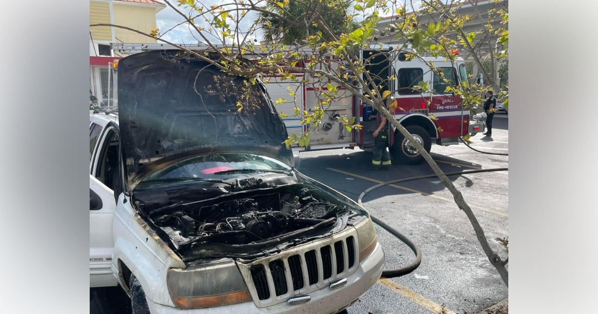 Vehicle fire extinguished at Wawa on S Pine Avenue 