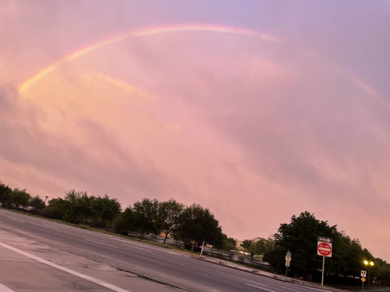 Rainbow After Storm In Ocala