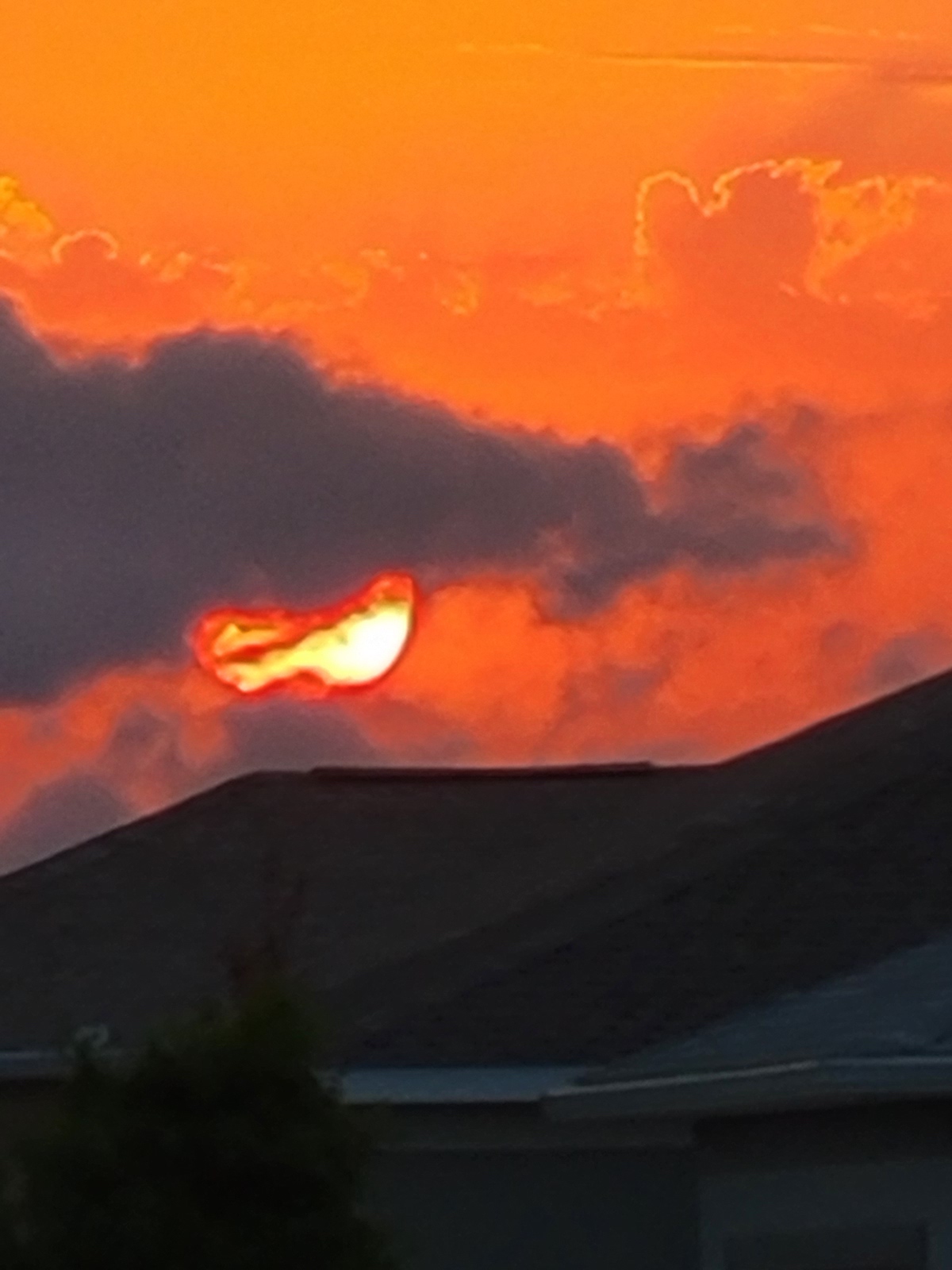 Wild Orange Sunset At On Top Of The World Community In Ocala