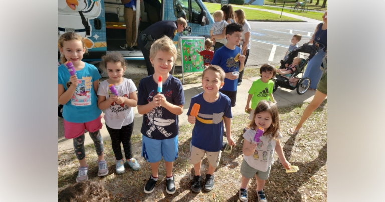 Ocala Police Department’s ice cream truck heading to Tuscawilla Park