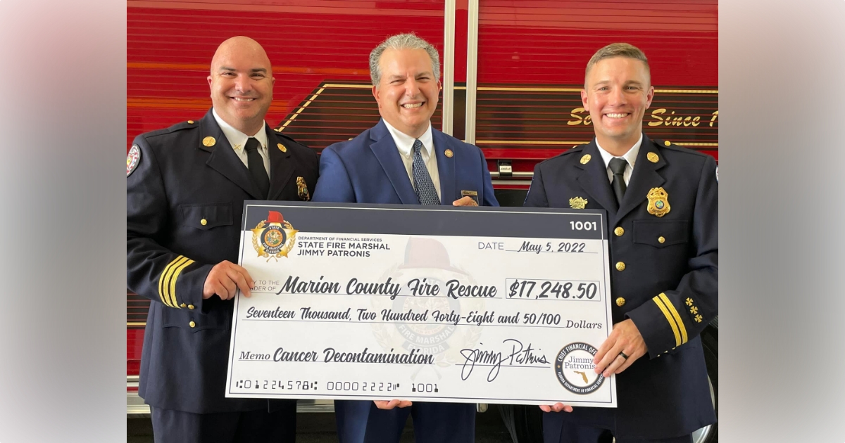 Ocala Marion County firefighters receive over 31000 in funding for new equipment 1