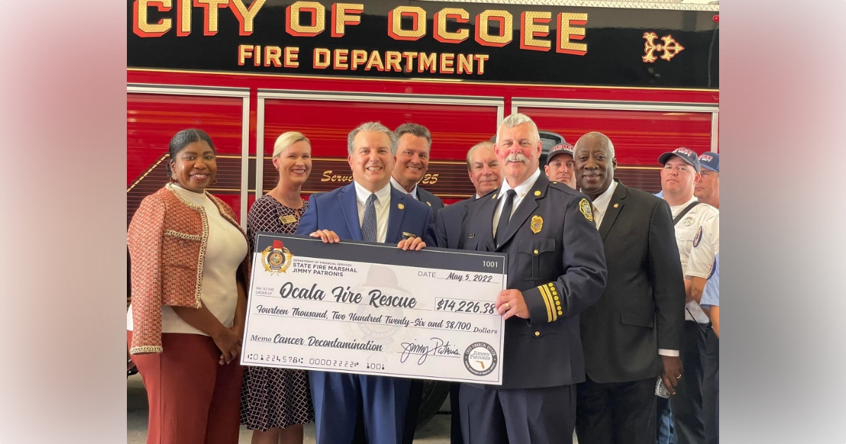 Ocala Marion County firefighters receive over 31000 in funding for new equipment