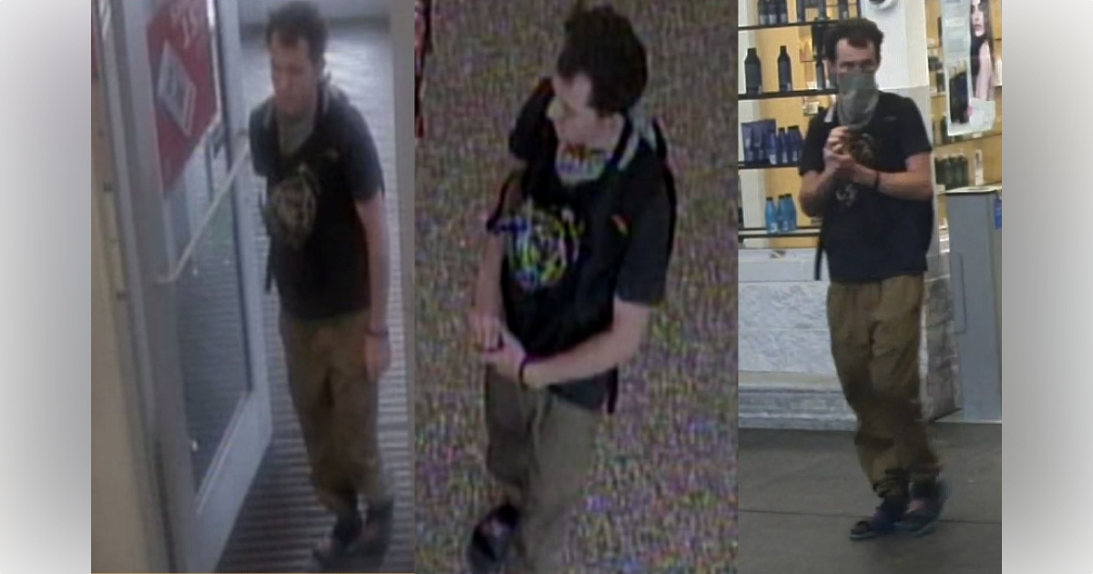 Ocala Police Department asking for public8217s help to identify theft suspect