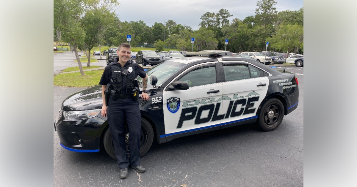 Ocala police officers save newborn baby from choking 1