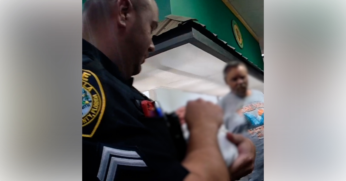 Ocala police officers save newborn baby from choking